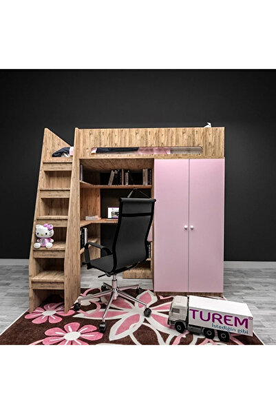 marangozhaneden Option Çalışma Masalı Ranza Mdf
