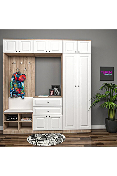 marangozhaneden Leaf Membran Portmanto Mdf
