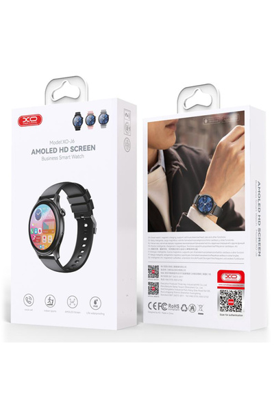 AUDIOX Smartwatch XO (J6), Amoled, BT 5.0, 260mAh, Chen Shuo, Rotund Sport, A...