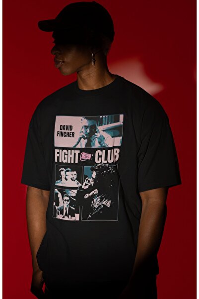 SEVBANO Tricou supradimensionat unisex cu imprimeu frontal Legend Movie Fight...