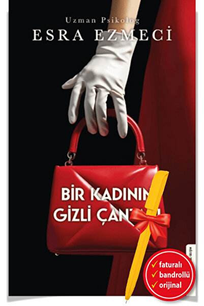 Destek Yayınları Alfa Kalem+ Bir Kadının Gizli Çantası (Esra Ez-me-ci) YENİ K...