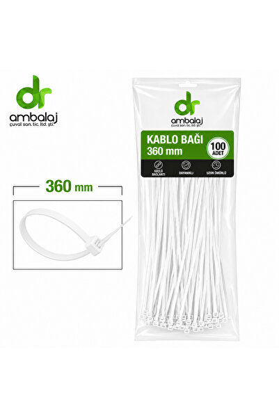 dr ambalaj çuval san.tic.ltd.şti. 3.6x250 mm Kablo Bağı Ambalaj Bağı Plastik ...