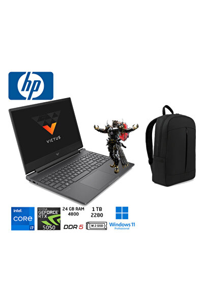 HP Victus Intel Core I7-13620H 24GB 1tb SSD 8gb RTX5050 W11 Pro 144Hz 15.6" F...