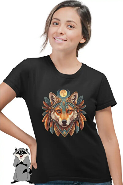 OEM Tricou Femei Lup Mistic Native American