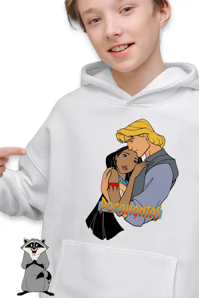 OEM Παιδικό Φούτερ για Αγόρια Ποκαχόντας Αγάπη Ντράγκομπετε