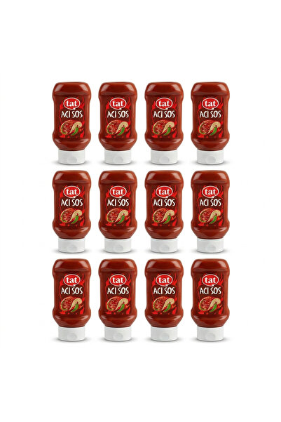 Tat Acı Sos 230 g x 12’li Büfe Tipi Profesyonel Paket