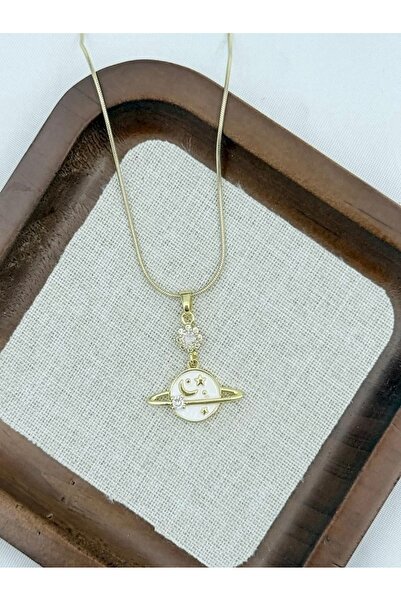 whiteandpurpledesign Steel necklace 45 cm