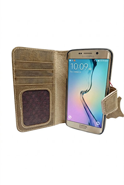 Samsung S6 Edge Hakiki Telefon Kılıfı