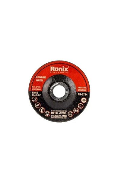 Ronix 115x6x22.2mm Aluminum Oxide Grinding Wheel