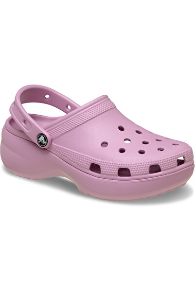 Crocs Κλασικό Σαμπό Πλατφόρμας Γυναικεία Μωβ Παντόφλες 206750-5BX