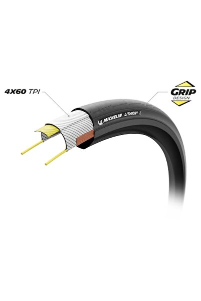 Michelin Λίθιον 4 Σειρά Επιδόσεων Αναδιπλούμενο Ελαστικό 700 x 23c