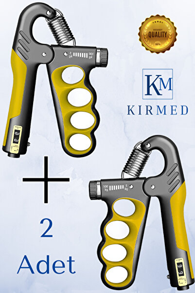 kırmed Επαγγελματικό ελατήριο χειρός για άσκηση με ελατήριο 100kg 2 ΤΕΜ.