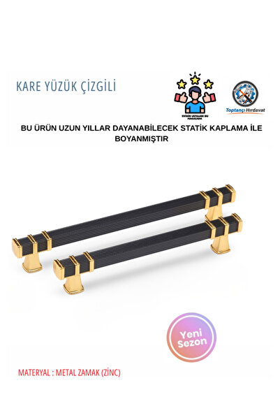 Toptancı Hırdavat Metal mobilya kulpu 192 mm