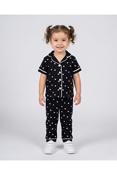 voyyo kids baby Καλοκαιρινό σετ πιτζάμες για κορίτσια 2-3-4-5-6 ετών με στάμπ...