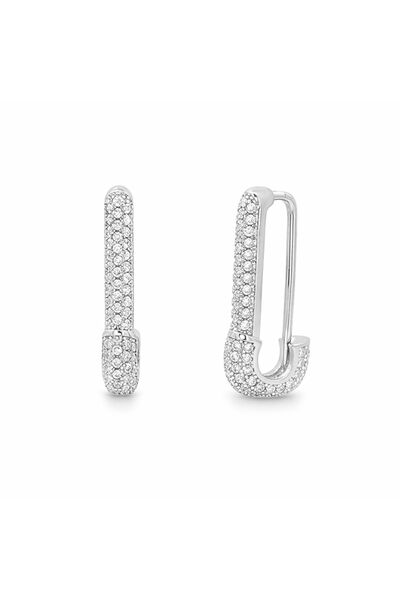 Bijuteria SORELLY Ασημένια σκουλαρίκια κλιπ