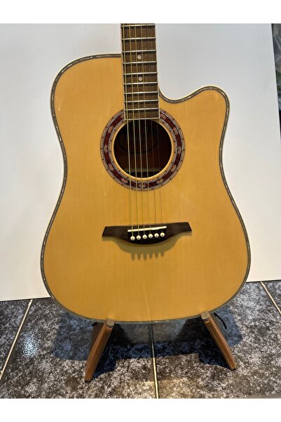 MASTERWORK Elektro Akustik Gitar ( kılıf , yedek takım tel, pena hediyeli)
