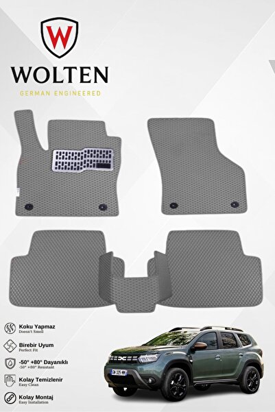 w wolten german engineered DUSTER-(2018-2024)-DACİA İÇİN EVA İÇ PASPAS TAKIMI...