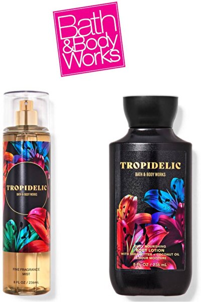 Bath & Body Works TROPIDELIC Mist and Body Lotion Combo