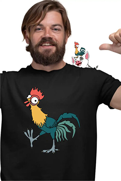OEM Tricou Barbati Heihei Moana Vaiana Cocos