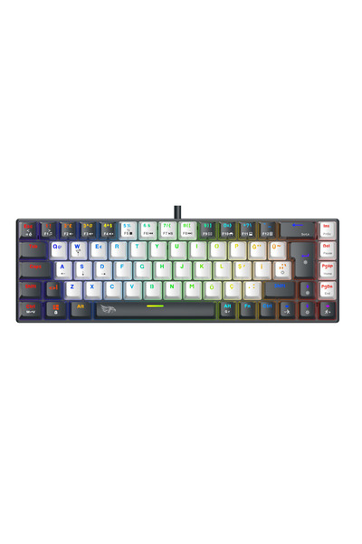 gameagle STRIKE COMPACT MK-69X1ABR MEKANİK KABLOLU KLAVYE RED SWITCH