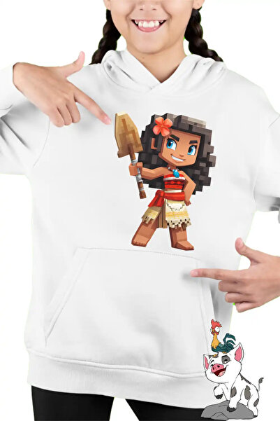 OEM Hanorac Copii Fete Moana Vaiana Minecraft Roblox