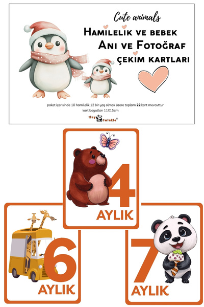 tiny twinkle Cute Animals Pregnancy and Baby (1 Year Old) Memory and Photo Sh...