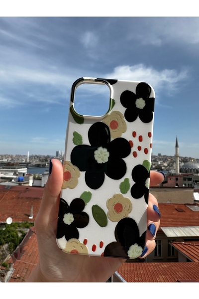 Mobildizayn Huawei Mate 10 Lite Uyumlu Baskılı Beyaz Renkli Telefon Kılıfı