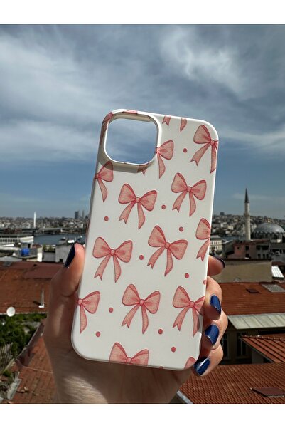 Mobildizayn Huawei P40 Lite Uyumlu Baskılı Beyaz Renkli Telefon Kılıfı K067