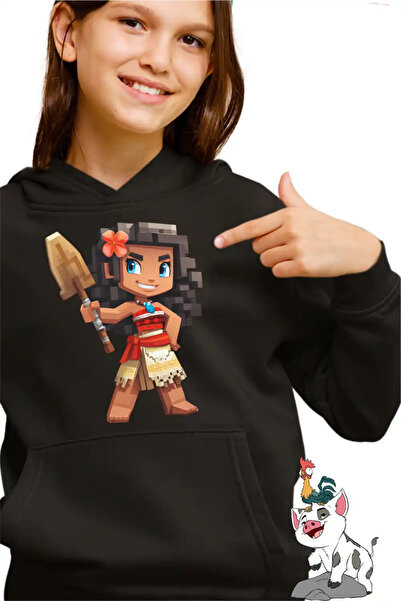 OEM Hanorac Copii Fete Moana Vaiana Minecraft Roblox