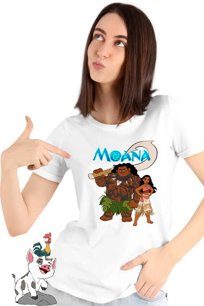 OEM Women's T-shirt Moana Maui Vaiana