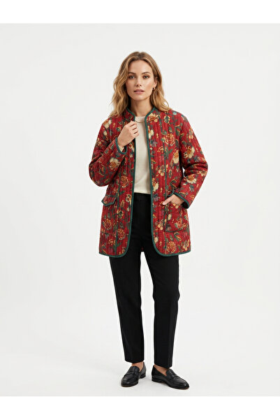 OEM Jacheta matlasata din bumbac imprimat manual