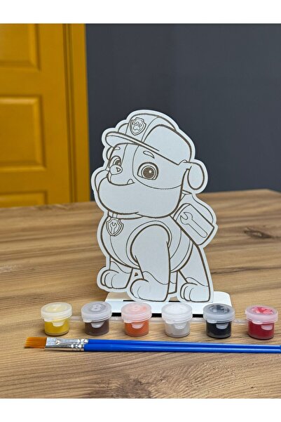GKCREATİVE.CO Rubble Paw Patrol Boyama Seti