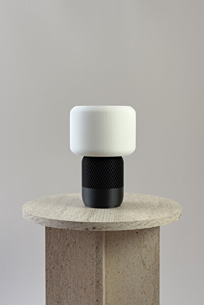 Rumon Minimal Abajur Masa Lambası 25 cm Modern Dekoratif Gece Lambası | Monolith