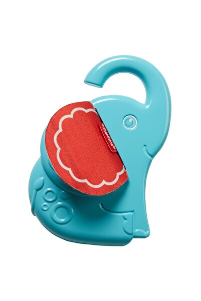 FISHER PRICE Elephant Peek, Oglindă de joacă cu activități interactive, Zornă...