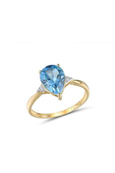 Bijuteria SORELLY Δαχτυλίδι από χρυσό 14 καρατίων με διαμάντια 0.012 καρατίων...