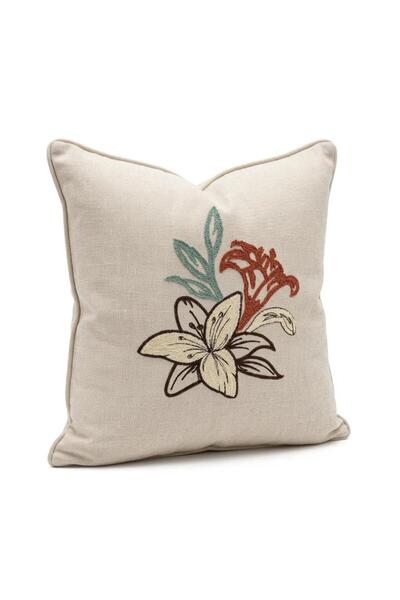 Bella Home Punch Embroidery Cushion Cover (2-Pack) 40 cm X 40 cm