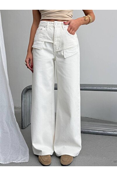 DENİKK TREND PREMIUM ΨΗΛΟΜΕΣΩΤΟ ΤΖΙΝ ΠΑΝΤΕΛΟΝΙ ΠΑΛΑΖΟ ΜΕ ΦΑΡΔΙΑ ΜΠΑΤΣΟΥΛΑ - P...