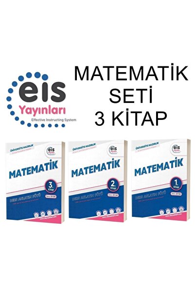 eis Yayınları Eis YKS DAF Matematik 1-2-3 Set (3 Kitap) Yeni Mavi Seri Ders A...