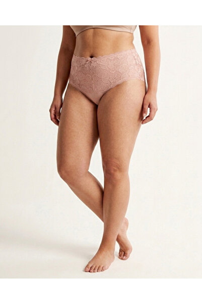 Zena Γυναικείο εσώρουχο με ελαστική μέση και δαντέλα σε μεγάλο μέγεθος
