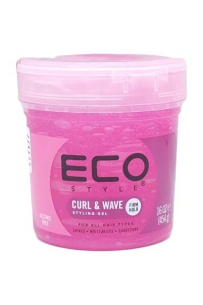 ECO STYLE Eco Style Strong Hold Hair Gel - Pink - 454g