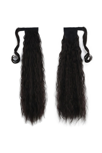 colezium Tied Fluffy Daal Ponytail / Brown