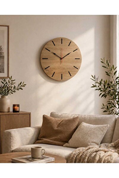 AyBu Prolaser & Design AyBu Design Nova Modern Siyah Pleksi Detaylı Duvar Saa...