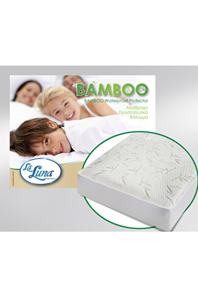 LaLuna 180x200+35 Αδιάβροχο Προστατευτικό Στρώματος Μπαμπού