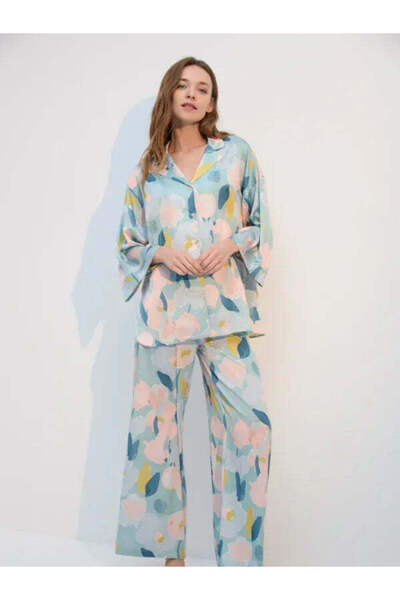 BONJOUR MADAME Σατέν Σετ Πιτζάμες BJM-1721