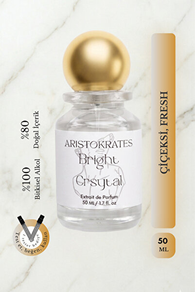 Aristokrates Bright Crystal Kadın Extrait de Parfüm 50 ML | Çiçeksi, Fresh | ...