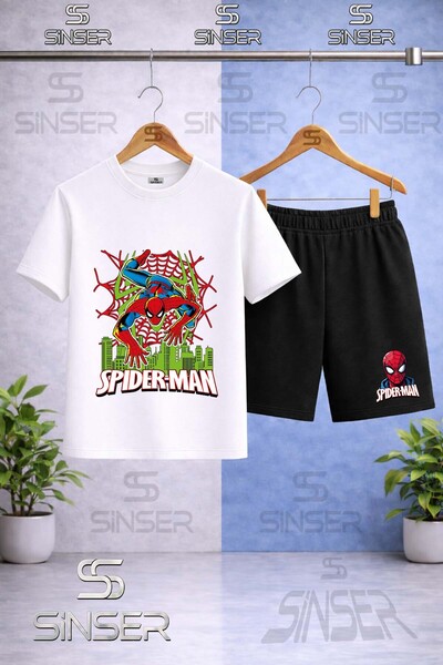 SS SİNSER Παιδικό ORUMCEKMAN GREEN CITY LAYING Μπλουζάκι με στάμπα με λαιμόκο...