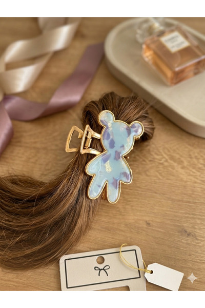 Lotus luxury Teddy Bear Ayıcık Figürlü Premium Metal Mandal Toka