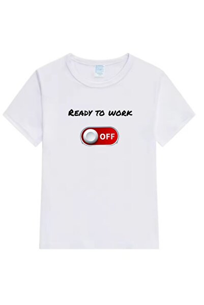 MARİ Tricou personalizat ,, Ready tot work"