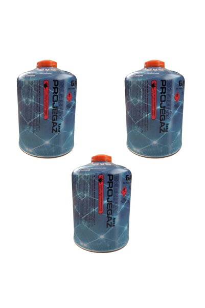 PROJEGAZ 450 GR GAZ KARTUŞU - 3 LÜ PAKET