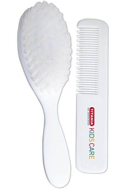 Generic Titania Kids Hair Brush and Comb Set